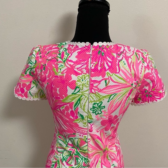 Lilly Pulitzer Dress Women’s Size 00 Maisie Stretch Shift Dress Koala Me Maybe - Picture 7 of 15